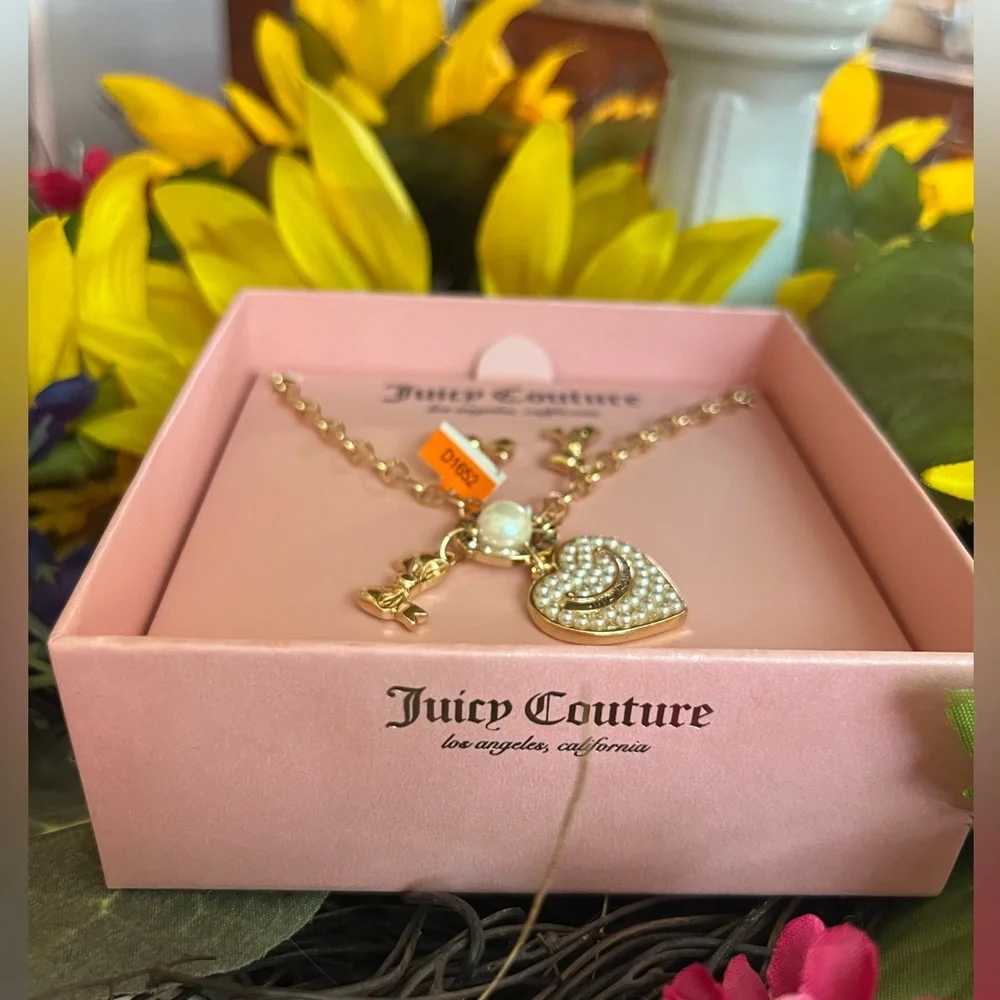 JUICY COUTURE necklace&earrings set - Picture 7 of 11